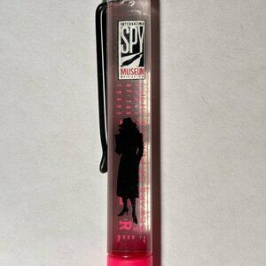 International Spy Museum Washington DC Floaty Pen Female Woman Spy Silhouette